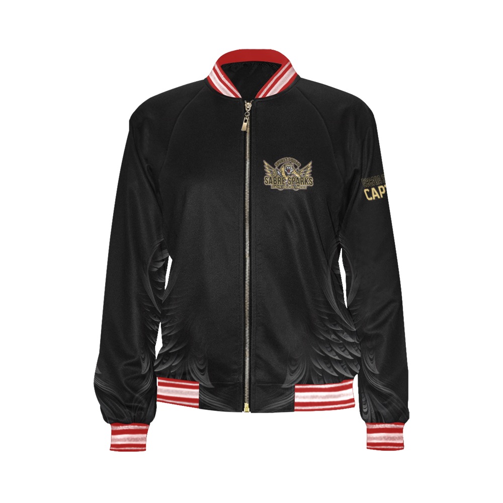 Sabre Sparks Official Varsity Jacket - Image 4